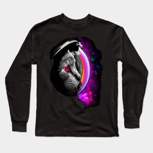 galaxy cat Long Sleeve T-Shirt